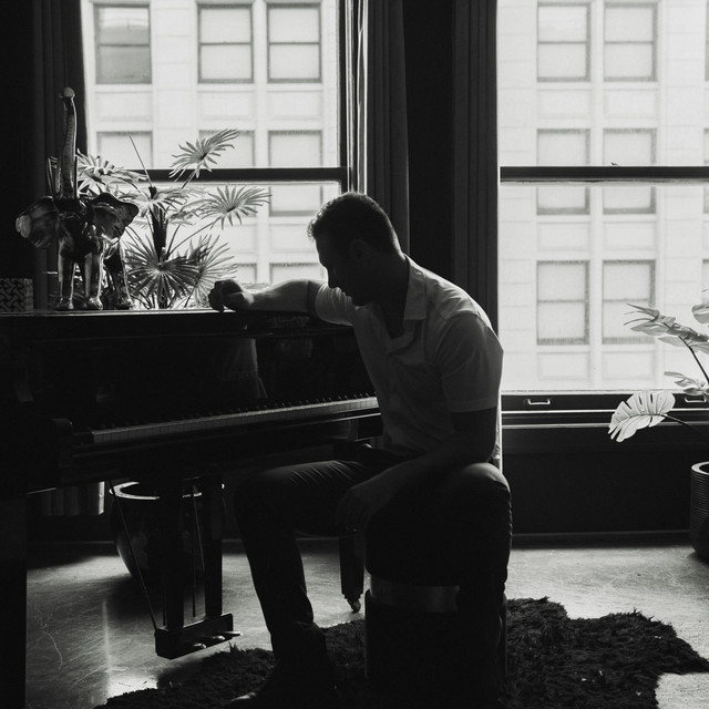 Austin Farwell at the piano